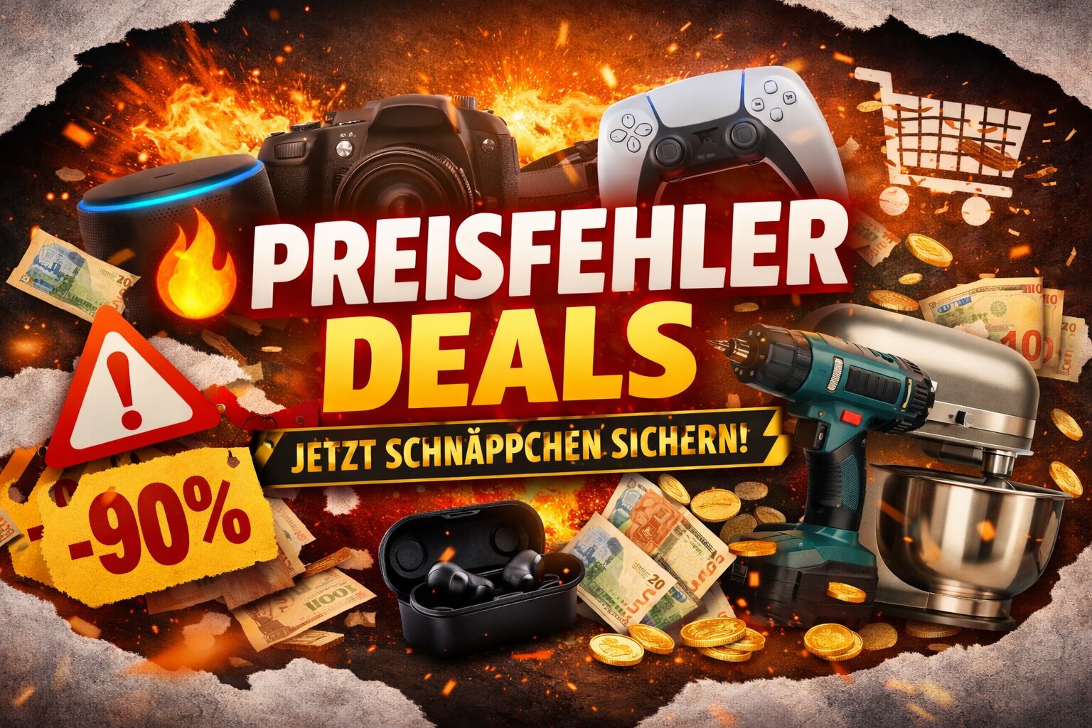 Preisfehler Deals: So findest du echte Schnäppchen (und bist schneller als alle anderen)