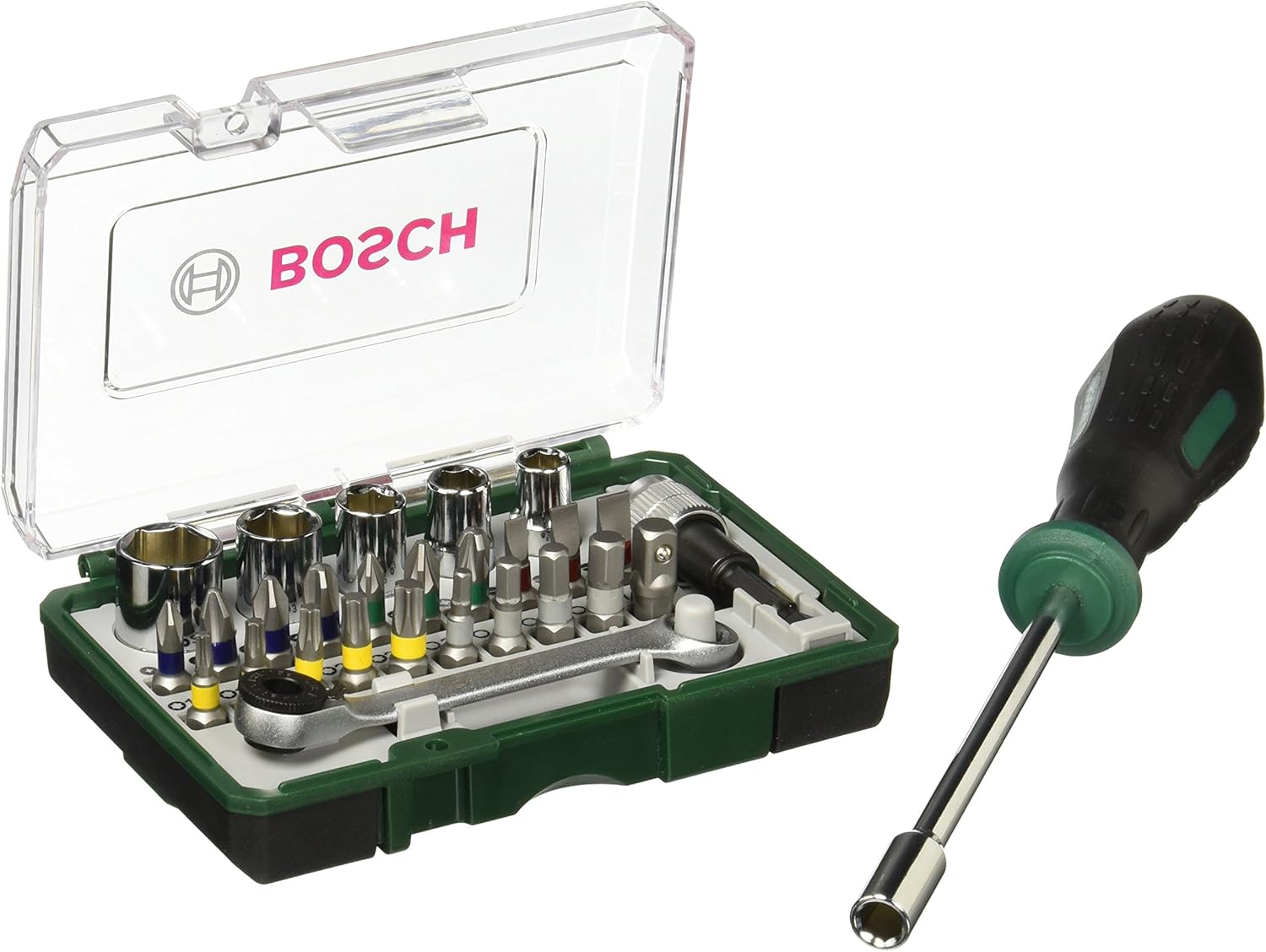 [Prime] Bosch 27-teiliges Mini-Ratschenset mit Handschraubendreher