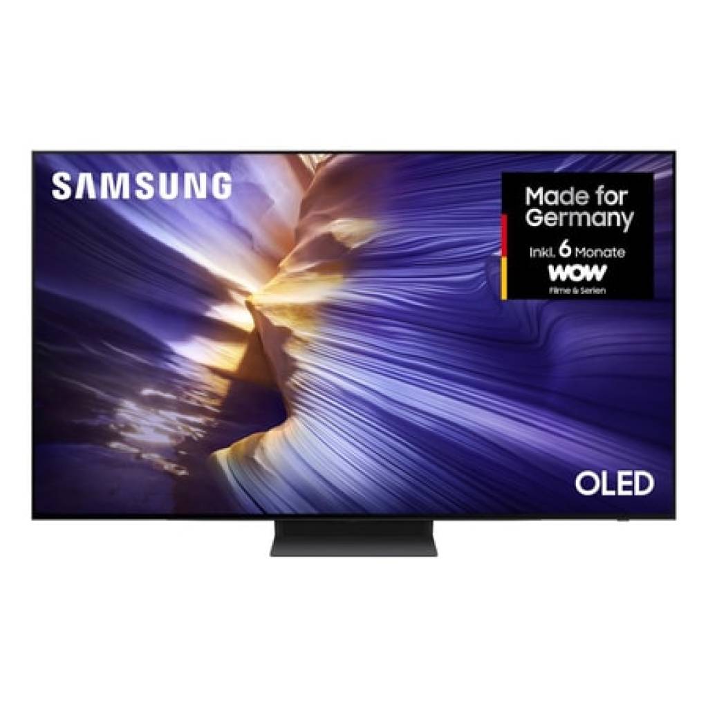 Samsung GQ55S94FAEXZG OLED TV 55″ – 4K Smart TV mit HDR, Dolby Atmos und 100 Hz