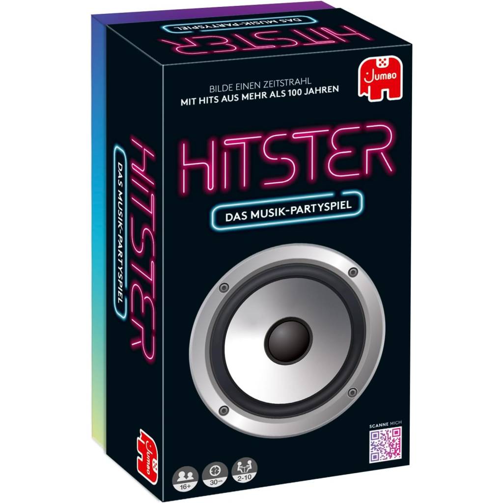 [Prime] Hitster Original – Party- & Kartenspiel für Erwachsene & Familien (2–10 Spieler, Deutsch)