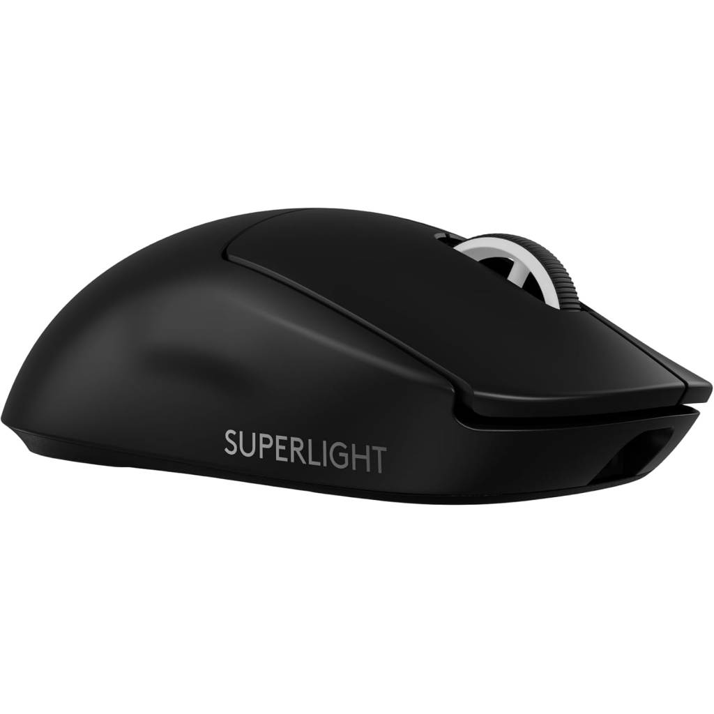 Logitech G PRO X SUPERLIGHT 2 – Kabellose Gaming-Maus, 60 g, 44K DPI (Schwarz)
