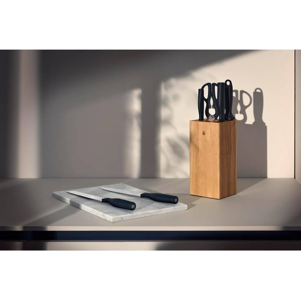 WMF Impulse 7-teiliges Messerset im Messerblock – Made in Germany