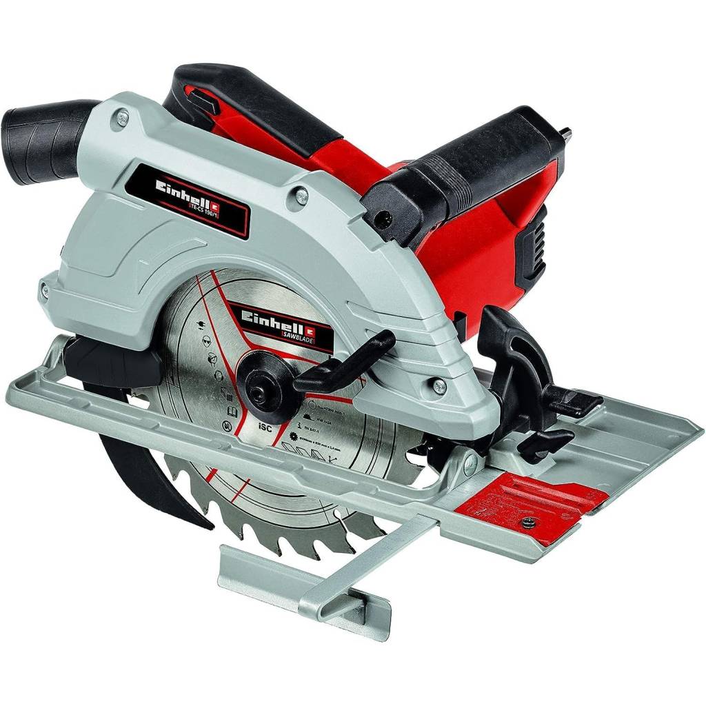 Einhell Handkreissäge TE-CS 190/1 – 1.500 W, werkzeuglose Einstellung & Alu-Tisch