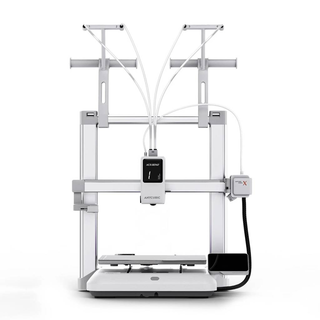 Anycubic Kobra X 3D Drucker – Highspeed FDM Drucker mit Multicolor & bis zu 600 mm/s