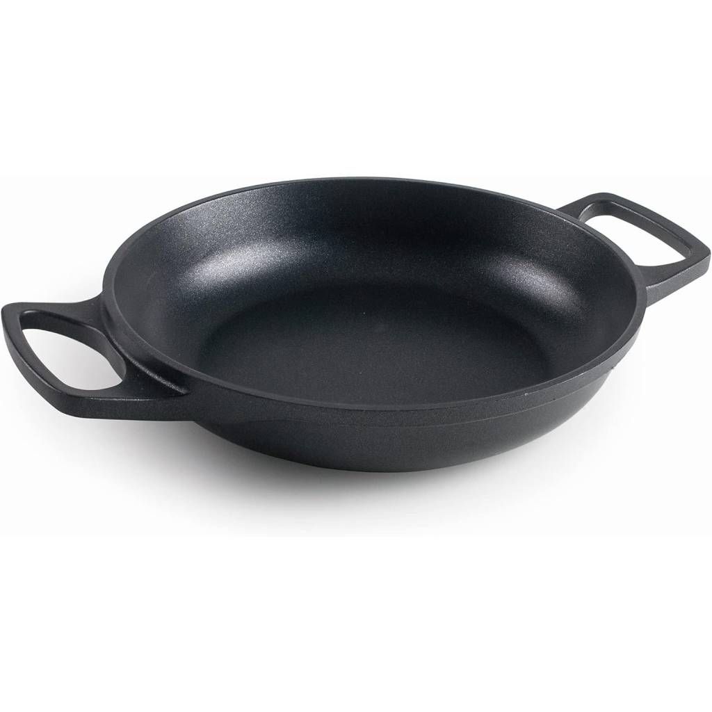 [Prime] LACOR 25161 Mini-Paella-Pfanne aus Aluminiumguss Ø 20 cm – Induktionstauglich, PFOA-frei