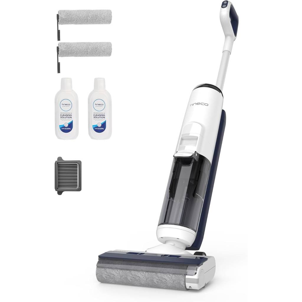 Tineco iFLOOR 5 Breeze Complete – kabelloser Nass-Trockensauger für Hartböden