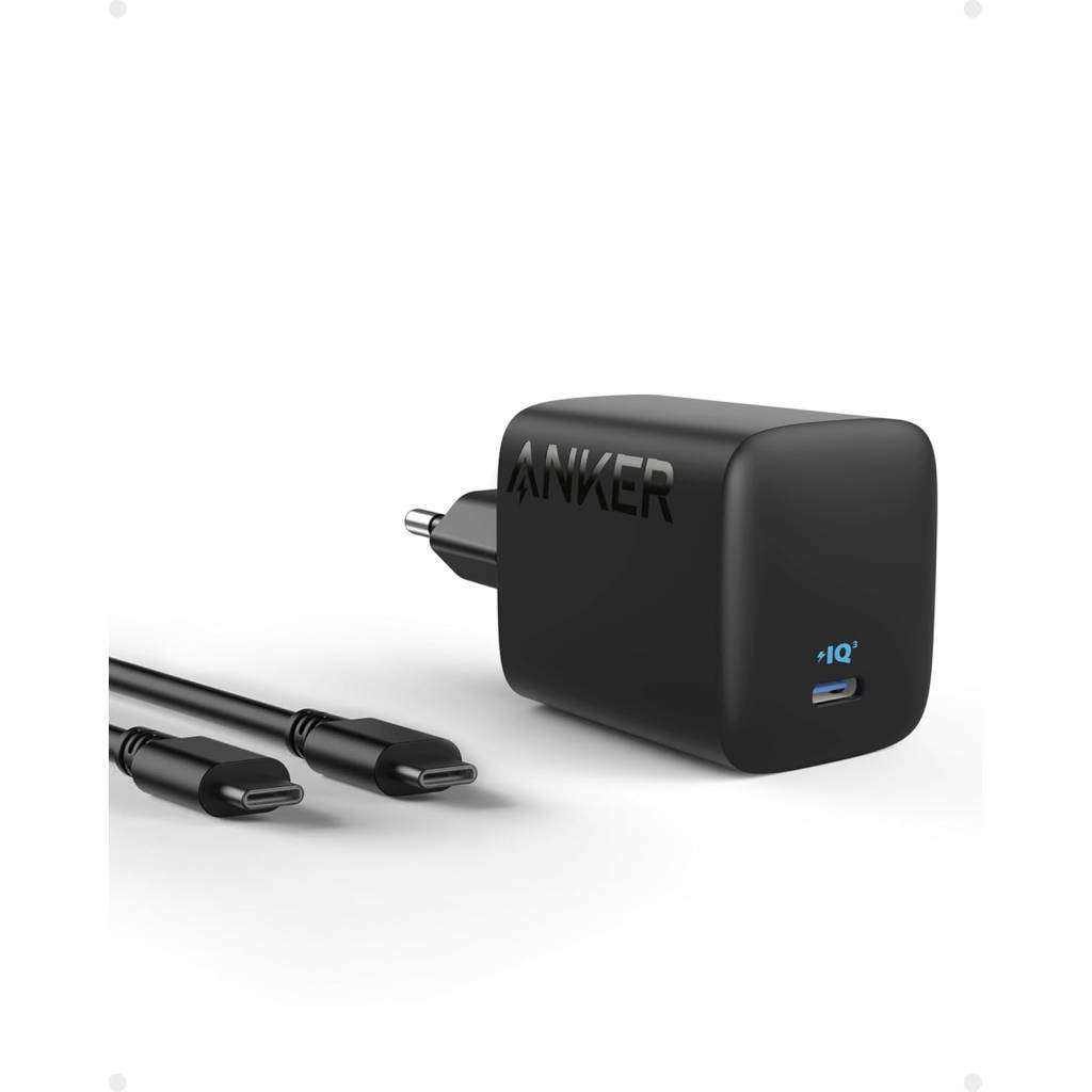 Anker 67W USB-C Ladegerät – kompaktes Schnellladegerät mit PIQ 3.0 und Kabel