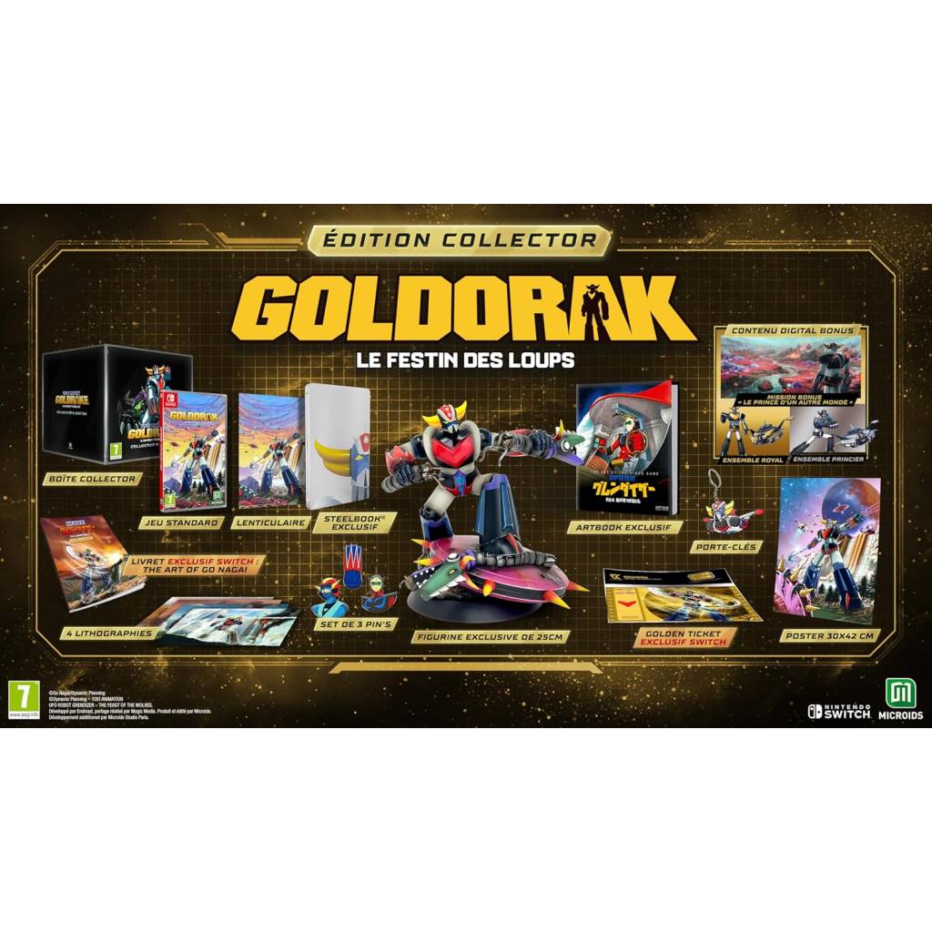 UFO Robot Goldorak – The Feast of the Wolves Collector’s Edition – Nintendo Switch