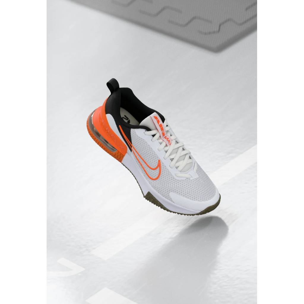 Nike Air Max Alpha Trainer 6 – Trainingsschuh in drei Farben (Weiß/Orange, Gold, Silber)