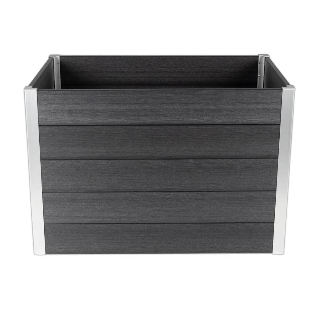HORI Hochbeet aus WPC 110×70×75 cm – langlebiges Garten-Hochbeet