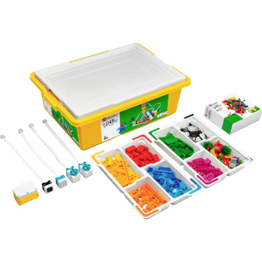 LEGO Education SPIKE Essential Set – MINT Lernset mit Programmierung, Motoren und Sensoren