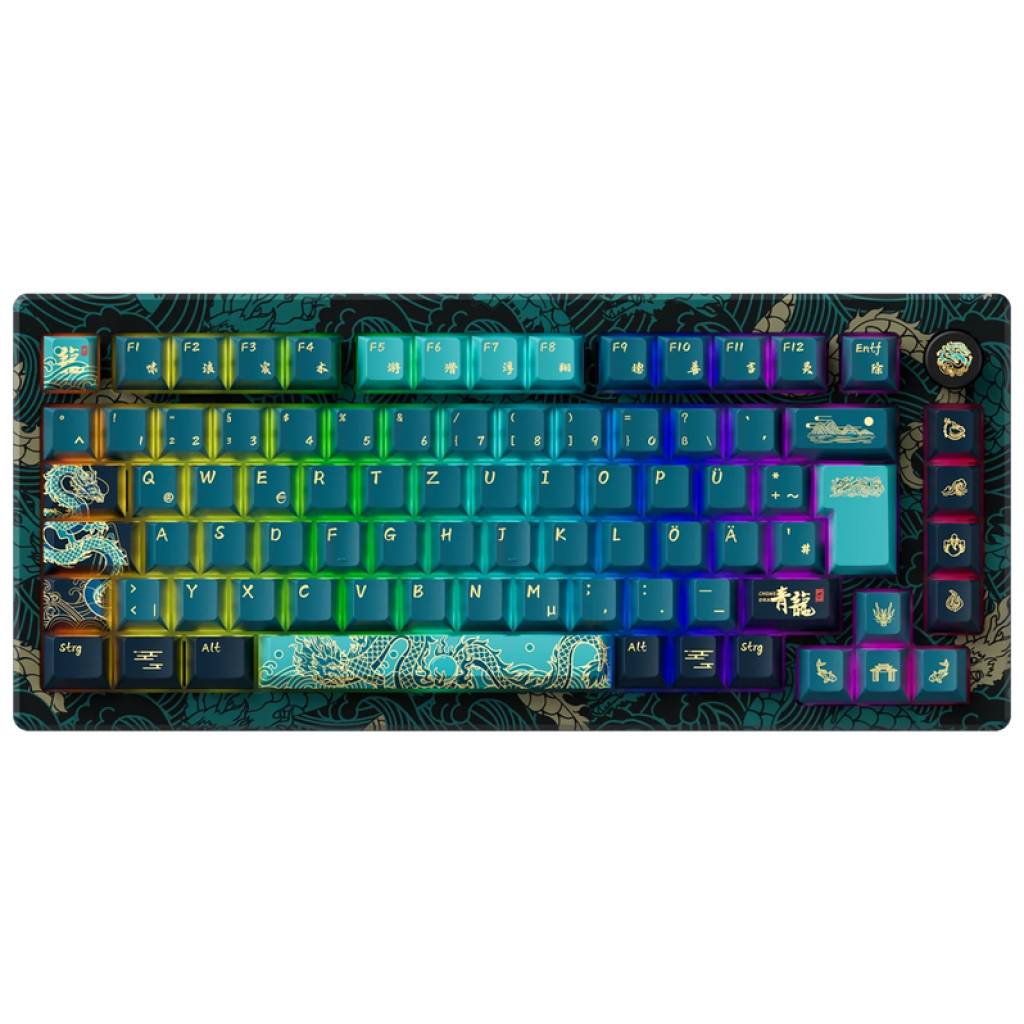 AKKO MOD 007B V3 HE „Year of the Dragon“ – RGB Gaming-Tastatur (ISO-DE/UK)