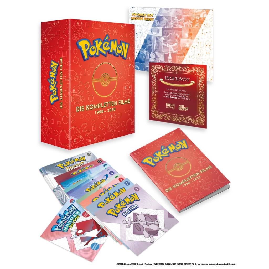 Pokémon – Die kompletten Filme (23-Film-Box) – Blu-ray Boxset