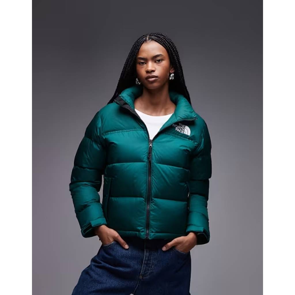 The North Face 1996 Retro Nuptse – Daunen-Pufferjacke in Grün