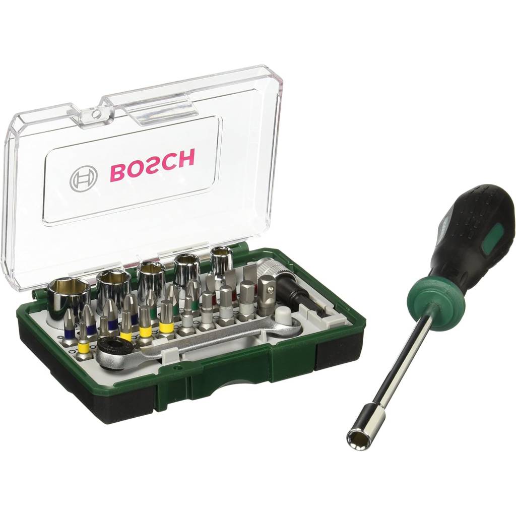 [Prime] Bosch 27-teiliges Mini-Ratschenset mit Handschraubendreher