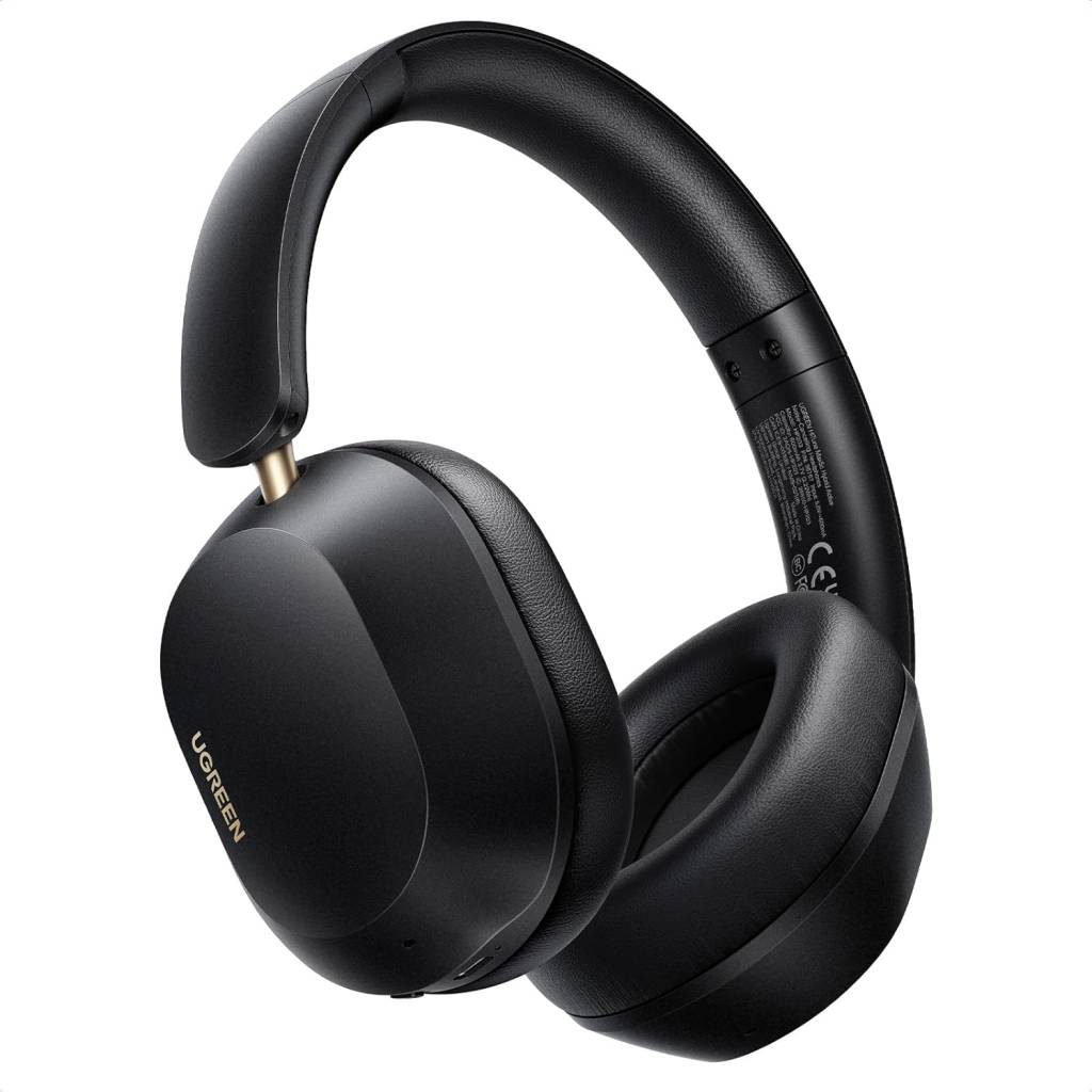[Prime] UGREEN HiTune Max5c Over-Ear Bluetooth-Kopfhörer – ANC, 75 h Akku & LDAC (Schwarz)