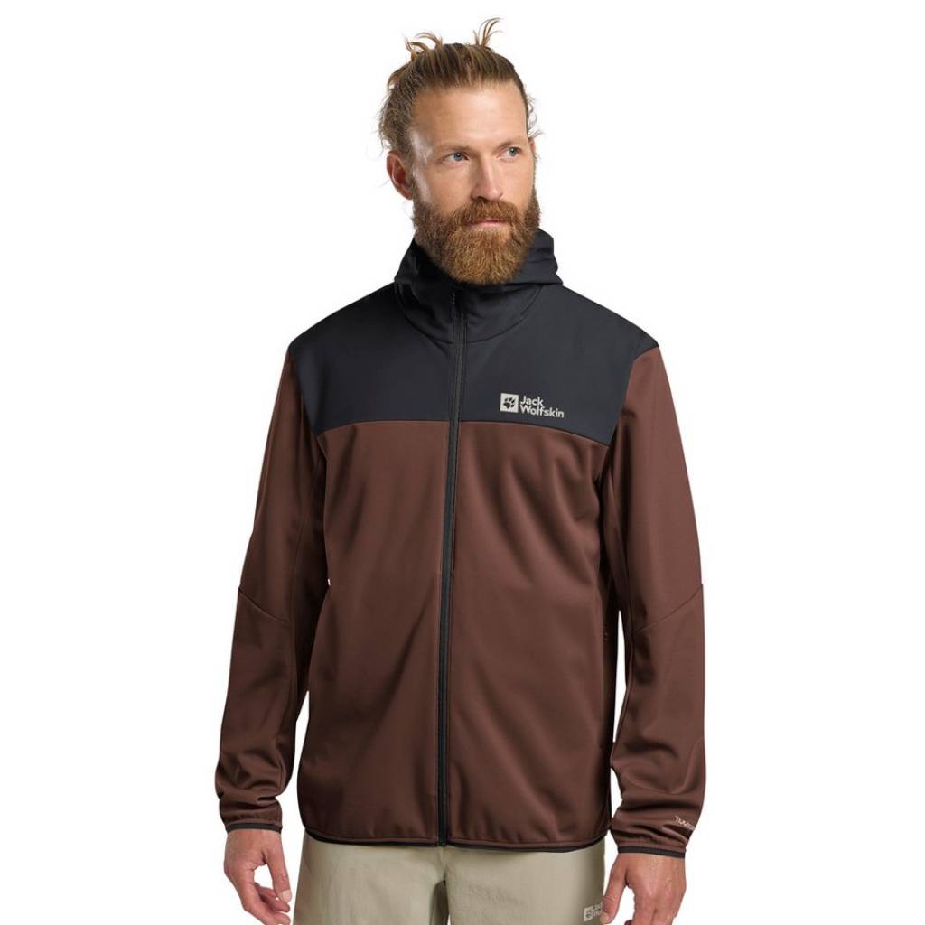 Jack Wolfskin Feldberg Hoody M Softshelljacke – winddicht, wasserabweisend und atmungsaktiv