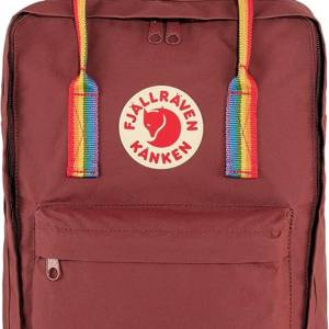 Fjällräven Kånken Rainbow Rucksack – robuster 16 L Tagesrucksack mit Regenbogen-Design