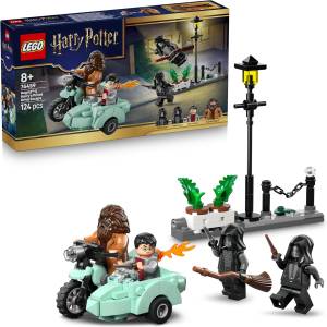 LEGO Harry Potter 76459 – Hagrids & Harrys Flucht aus dem Ligusterweg mit 4 Minifiguren