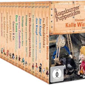 Augsburger Puppenkiste – Die ultimative Edition mit 21 Geschichten im Angebot | DVD-Box mit Klassikern