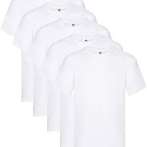 [Prime] Fruit of The Loom Herren Original T-Shirt – 5er Pack