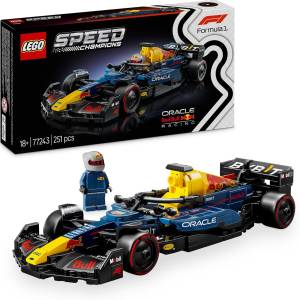 LEGO Speed Champions Red Bull RB20 F1 (77243) – 251 Teile Modell mit Minifigur für Motorsport-Fans