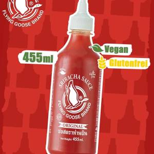 Flying Goose Sriracha Chilisauce 200 ml – Original scharfe Würzsauce aus Thailand