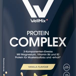 WellMix Protein Complex Vanilla Flavour – Eiweißpulver mit Mehrkomponenten-Protein