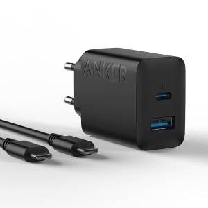 [Prime] Anker 20 W USB-C Ladegerät mit 150 cm USB-C Kabel – Schnelllade-Netzteil