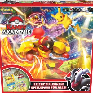 Pokémon Kampfakademie (Pikachu-ex, Crimanzo-ex & Darkrai-ex)  – Komplettes Einsteiger-Set
