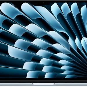 Apple MacBook Air 15″ (M4, 16 GB, 256 GB) – leistungsstarkes Notebook in Himmelblau