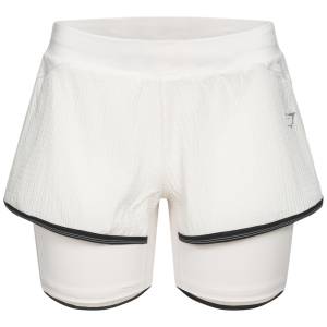 Gymshark Speed 2-in-1 Damen Shorts – leichte Sportshorts mit Innenhose und Slim Fit