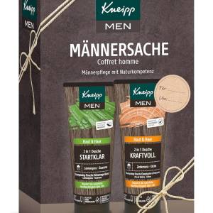 Kneipp Männersache Geschenkset (2x200ml) – 2-in-1 Duschgel Set mit frischen & würzigen Düften