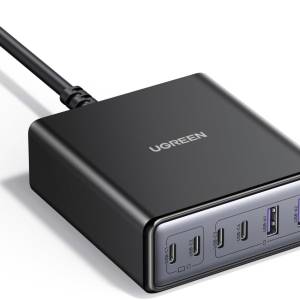 UGREEN 100W USB-C Ladegerät 6-Port – GaN Ladestation für MacBook, iPhone, Galaxy & mehr