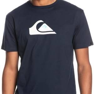 Quiksilver Comp Logo Tee – klassisches Herren T-Shirt aus 100 % Baumwolle