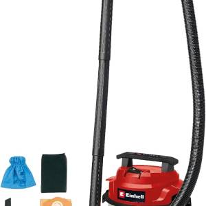 Einhell TC-VC 1812/1 S Nass-Trockensauger – 1250W, 12L Edelstahlbehälter & Blasfunktion