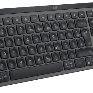 Logitech MX Keys S kabellose Tastatur – beleuchtet, leise Low-Profile Keys, Bluetooth & USB-C