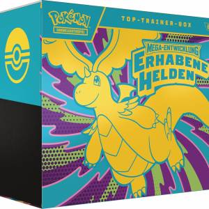 Pokémon Sammelkartenspiel – Top-Trainer-Box „Mega-Entwicklung: Erhabene Helden“ (Vorbestellung, Release 20.02.2026)