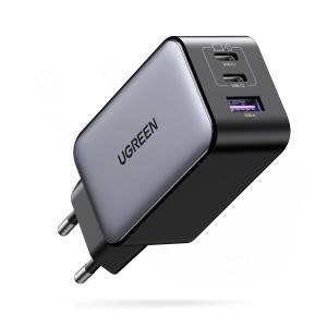 UGREEN Nexode 65W USB-C Ladegerät im Angebot – GaN Netzteil mit 3 Ports für MacBook, iPhone und Galaxy