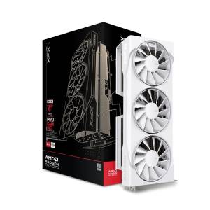 XFX Swift Radeon RX 9070 OC White – 16GB GDDR6 Triple-Fan Gaming Grafikkarte