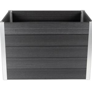 HORI Hochbeet aus WPC 110×70×75 cm  – langlebiges Garten-Hochbeet